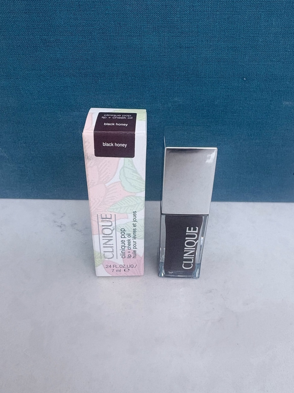 Clinique Pop Cheek + Lip Oil  - Black Honey (Deep Plum Brown) MSRP $27
